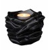 Jesus of Nazareth Eternal Flame - Ceramic Cremation Ashes Candle Holder Keepsake – Black Gloss
